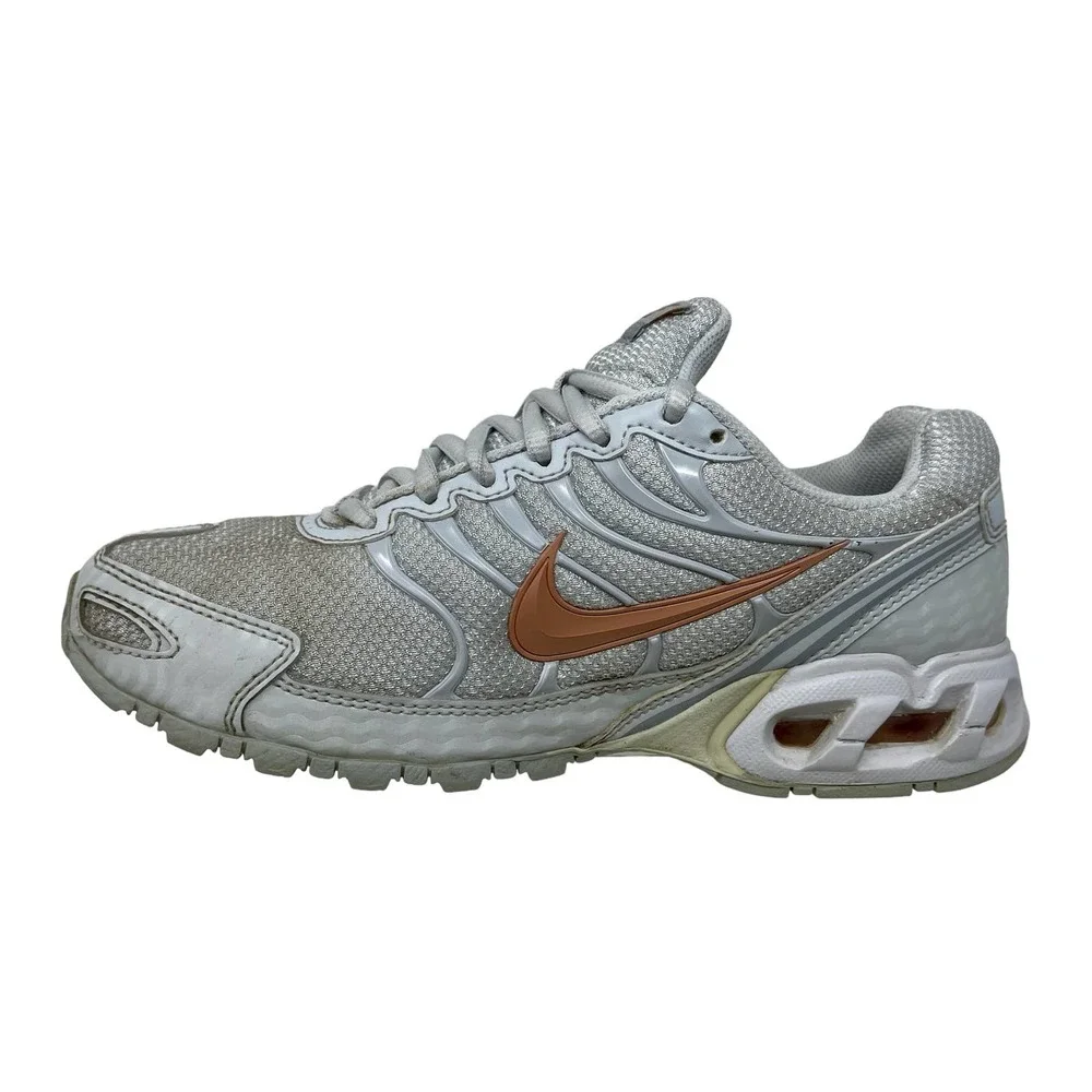 Nike Air Max Torch 4 Sneakers Womens 8 White Platinum Rose‎ 442:K.4.2